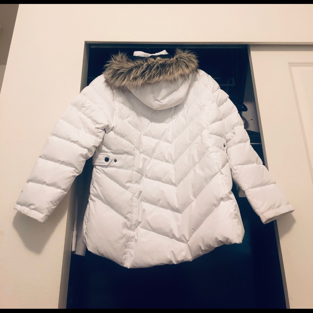 White winter jacket size 1X